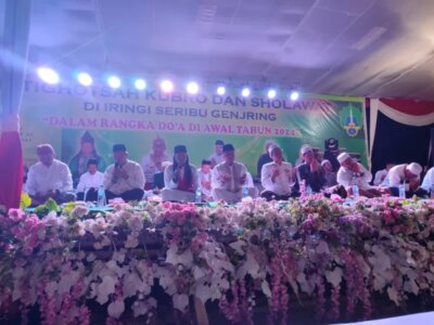 TPD dan Relawan Ganjar-Mahfud Se-Provinsi Lampung Gelar Istighosah Kubro dalam Rangka Doa Awal Tahun 2024