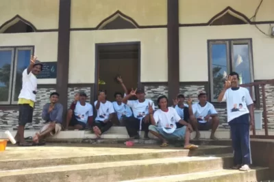 GP Nusantara dan Forum Silaturahmi Relawan Cat Rumah Ibadah di Pringsewu