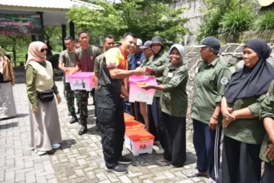 Danrem 072/Pamungkas Dampingi Kasdam IV/Dip Dalam Giat Fun Off Road dan Baksos