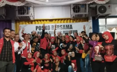 Relawan Ganjar-Mahfud Lampung Resmikan Posko Bersama