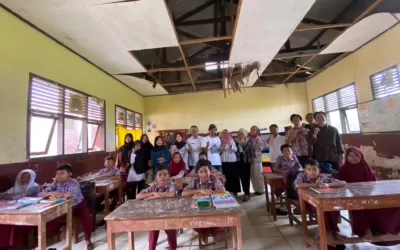 Mahasiswa KKN Adakan Literasi Berkolaborasi dengan Busa Pustaka di SDN Cugung Lamsel