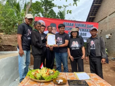 Atasi Kekurangan Air Bersih, Warga Tanggamus Terima Bantuan Sumur Bor dari Ganjar-Mahfud