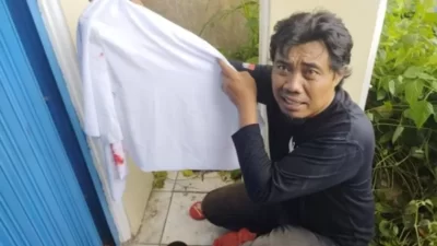 Geger, Warga Temukan Benda Mistis di Samping Kantor DPD Golkar Bandar Lampung