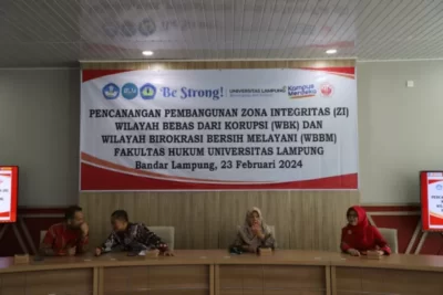 FH Gaungkan Pencanangan ZI Menuju WBK WBBM