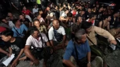 Malaysia Gerebek Permukiman Ilegal di Kebun Sawit Setia Alam, 130 WNI Ditangkap