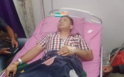 Wartawan Anggota DPC PWRI Tulang Bawang Ditusuk Orang Tak Dikenal saat Bertugas