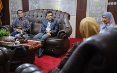 Kepala Perwakilan BPKP Lampung Audiensi dengan Unila Jajaki Kerja Sama dan Kolaborasi