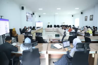 Profesor dari Lahore University of Management Sciences Hadir di Unila Tingkatkan Kemampuan Penerapan Teaching Learning dan Work Integrated Learning