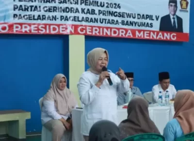 Wakil Ketua DPRD Elly Wahyuni: Partai Gerindra Pro Aktif Jemput Masyarakat Yang Belum Mencoblos Sebelum TPS Tutup