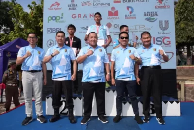 Gubernur Arinal Buka Kejuaraan Invitasi Renang Lampung Antar Perkumpulan dan Fun Swimming se- Sumatera Piala Gubernur Lampung Tahun 2024