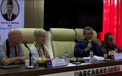 Pascasarjana Adakan International Guest Lecture Kolaborasi HETI Project 2024
