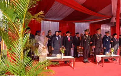 Rektor Hadiri Upacara HUT ke-60 Provinsi Lampung