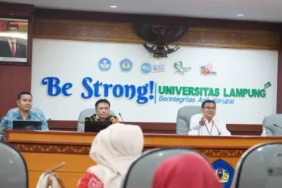 Unila Asesmen Mandiri Penguatan Integritas Ekosistem PTN, Kerja Sama Forum Rektor dan KPK