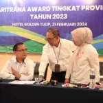 Pemprov Lampung Gelar Wawancara Kandidat Paritrana Award Tingkat Provinsi Lampung Tahun 2023