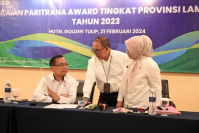 Pemprov Lampung Gelar Wawancara Kandidat Paritrana Award Tingkat Provinsi Lampung Tahun 2023
