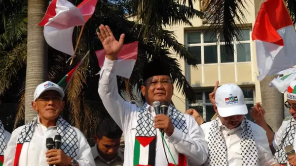 Presiden Palestina Ucapkan Selamat ke Prabowo Atas Keunggulan di Pilpres 2024