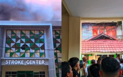RSUD MM Dunda Limboto, Gorontalo Terbakar, Puluhan Pasien Dievakuasi