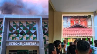 RSUD MM Dunda Limboto, Gorontalo Terbakar, Puluhan Pasien Dievakuasi