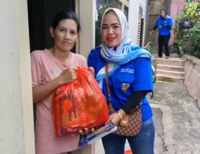 Ramadhan Berkah, DPD KNPI Lampung & HMI Cabang Bandar Lampung Berbagi Sembako