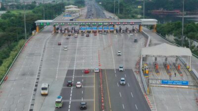 Arus Mudik pada Pagi H-1 Lebaran: Jakarta-Cikampek Lancar