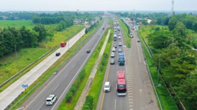 H-3 & H-2 Lebaran, Lalu Lintas di Ruas Tol Cipali hingga Merak Berangsur Normal