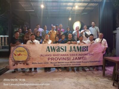 AWaSI Jambi Gelar Buka Puasa dan Bimbingan Jurnalistik Bertajuk Sejatinya Insan Media