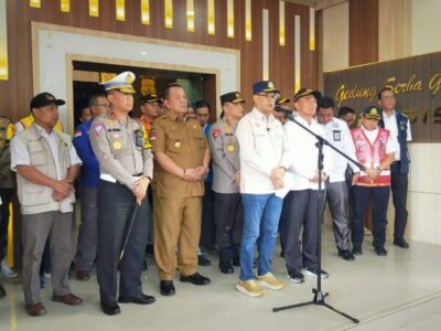Gubernur Arinal Dampingi Menko PMK dan Menhub Pada Rakor Penanganan Arus Balik Idul Fitri 1445 H