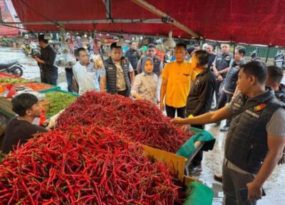 Pasca Udul Fitri Tahun 2024, Tim Satgas Pangan Polda Jambi dan Provinsi Lakukan Pantauan Harga Bapok