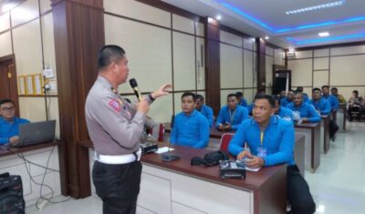 Ditlantas Polda Jambi Gelar Pelatihan Alat Uji Kebisingan Knalpot Kendaraan Bermotor Bersama Satlantas Jajaran