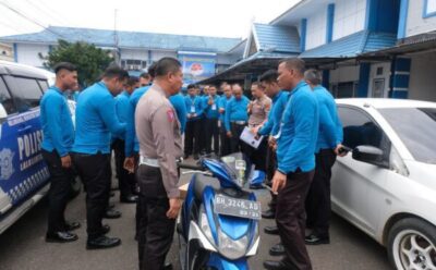 Bersama Satlantas Jajaran, Ditlantas Polda Jambi Gelar Pelatihan Alat Uji Kebisingan Knalpot Kendaraan Bermotor
