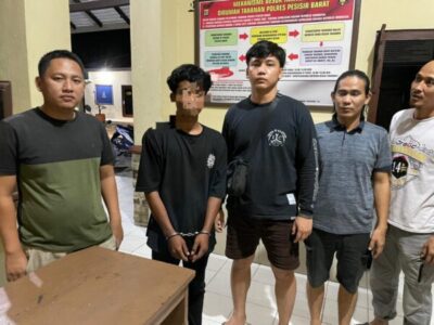 Tekan 308 Presisi polres pesisir Barat Amankan Pelaku Persetubuhan Terhadap Anak