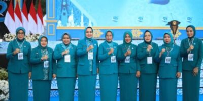 Ibu Riana Sari Arinal Hadiri Puncak Peringatan Hari Kesatuan Gerak PKK ke-52 dan Jambore Nasional Kader PKK Se-Indonesia