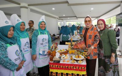 Kontingen TP PKK Mesuji Lampung Raih Juara Ketiga pada Gelaran Peringatan Hari Kesatuan Gerak PKK ke-52