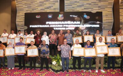 Sekdaprov Hadiri Penyerahan Penghargaan Paritrana Awards Tahun 2023