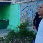 Ketua DPD KNPI Provinsi Lampung, Iqbal Ardiansyah Meninjau lokasi Kebakaran