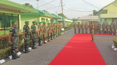 Dandim 0415/Jambi Sambut Kunjungan Kerja Pangdam IISriwijaya