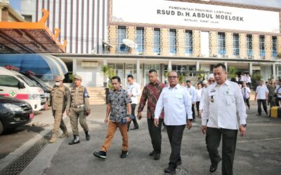 Pastikan Pelayanan Optimal Kepada Masyarakat, Pj. Gubernur Kunker ke RSUAM
