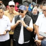 Plh. Gubernur Lampung Dampingi Mendag Pantau Harga dan Pasokan Bahan Kebutuhan Pokok di Pasar Natar