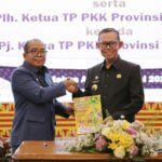 Sertijab dari Plh. Gubernur Lampung Fahrizal Darminto kepada Pj. Gubernur Lampung Samsudin,