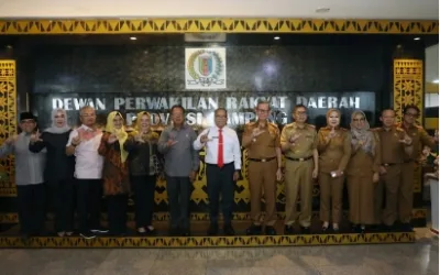 DPRD Lampung Terima Kunjungan Pj. Gubernur Samsudin dan Sekdaprov Fahrizal