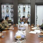 Pj. Gubernur Samsudin Terima Kunker Kepala Badan BPS Provinsi Lampung