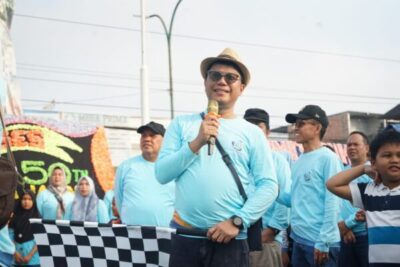 Jalan Santai Keluarga Besar Tirta Mayang dalam Rangka HUT ke-50