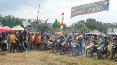Buka Langsung Acara Bakti Sosial Adventure Trail, Dandim 0416/Bute Sampaikan Apresiasi Pada Peserta dan Panitia