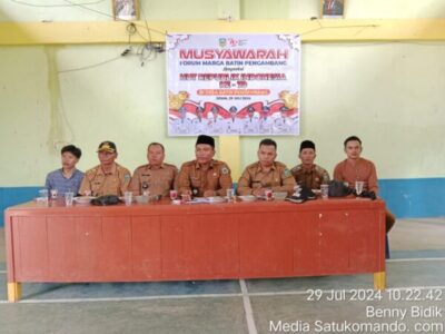 Aniswen Pimpin Musyawarah Forum Marga Batin Pengambang Menyambut HUT RI Ke 79