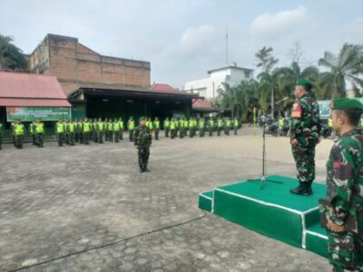 Jelang Pilkada Serentak 2024, Kodim 0416/Bute Gelar Apel Pasukan Persiapan Pengamanan