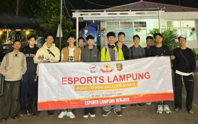 Tryout ke Jabar, E-Sport Lampung Siap Hadapi PON XXI Aceh-Sumut