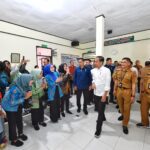 Presiden Joko Widodo Didampingi Sejumlah Menteri dan Pj. Gubernur Samsudin Melakukan Kunjungan ke RSUD Alimuddin Umar, Lampung Barat