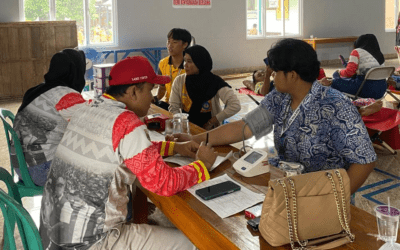 Mahasiswa KKN Berkontribusi Nyata, Gelar Donor Darah di Desa Braja Dewa