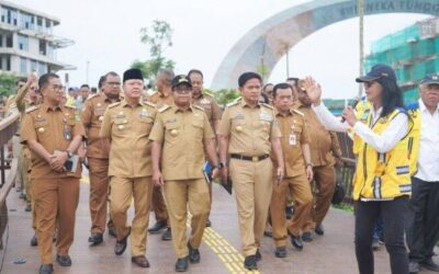 Pj. Gubernur Lampung Ikuti Arahan Presiden di Ibu Kota Nusantara, bersama Sejumlah Kepala Daerah