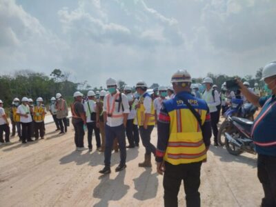 Akademisi Apresiasi Ide Penggunaan Geofoam dan “Sharing Session” Yang Diinisiasi BPJN Jambi di Tol Baleno Seksi 3